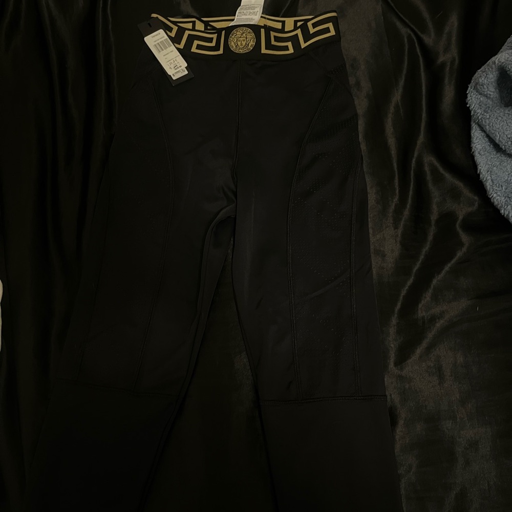 Xs black versace leggings